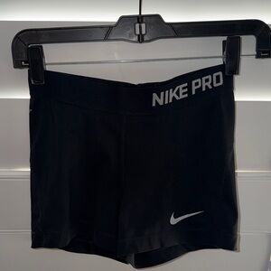 Nike Pro Women's Athletic Black Shorts